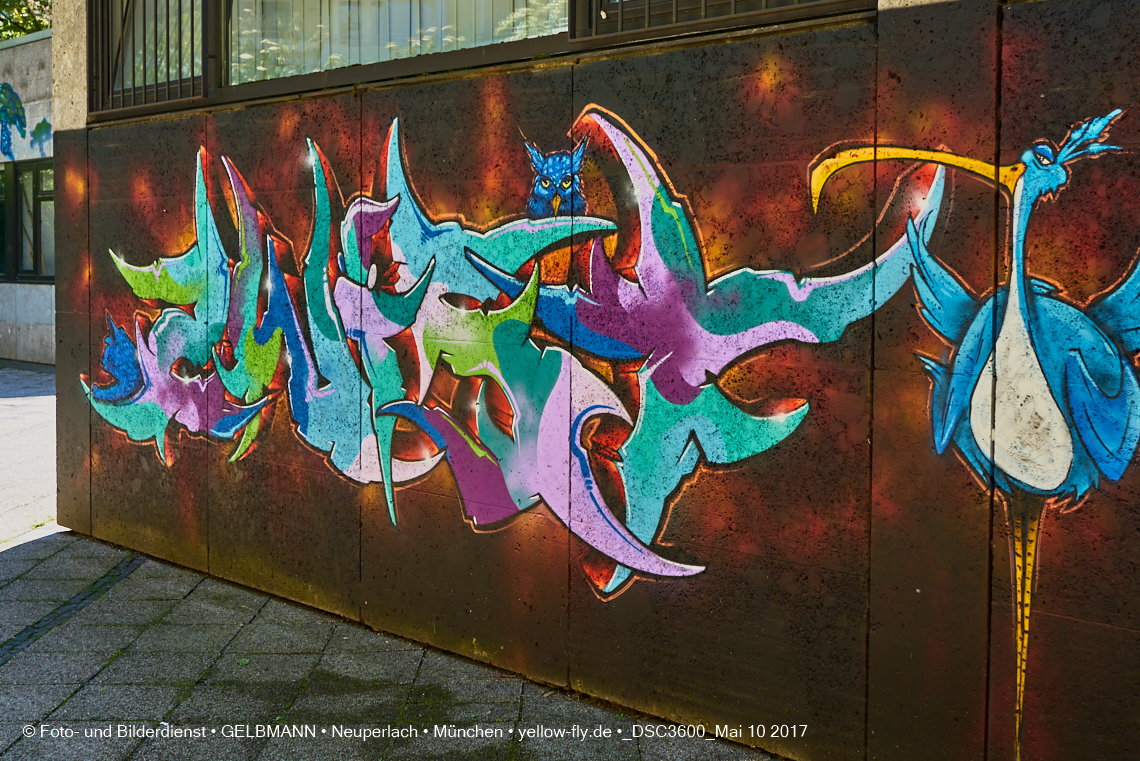 21.03.2017 - Abrissbaustelle Quiddezentrum in Neuperlach